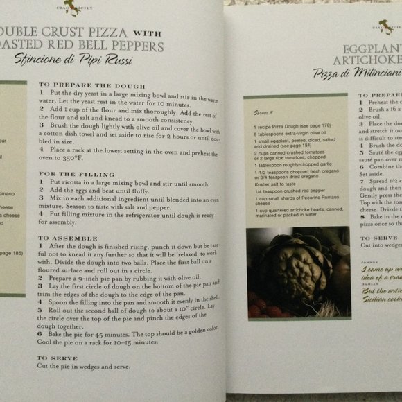 Sicilian ITALIAN Cookbook First Edition - Picture 10 of 14